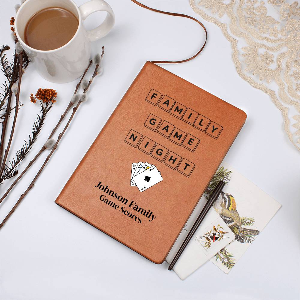 Family Game Night Game Scorebook