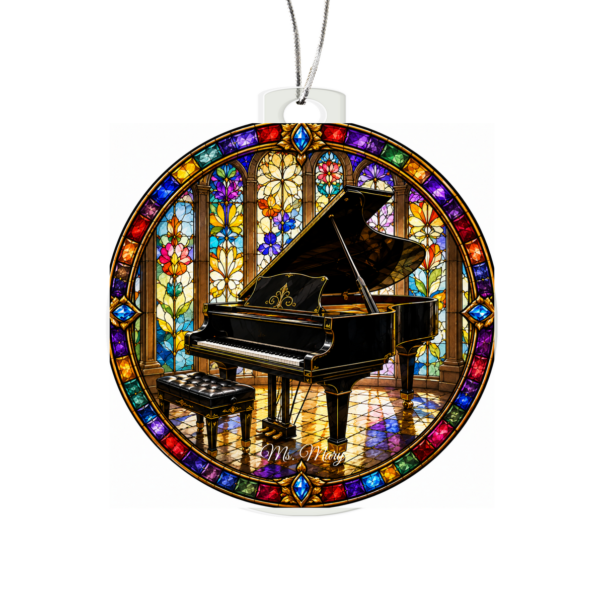 Piano Christmas Ornament Gift