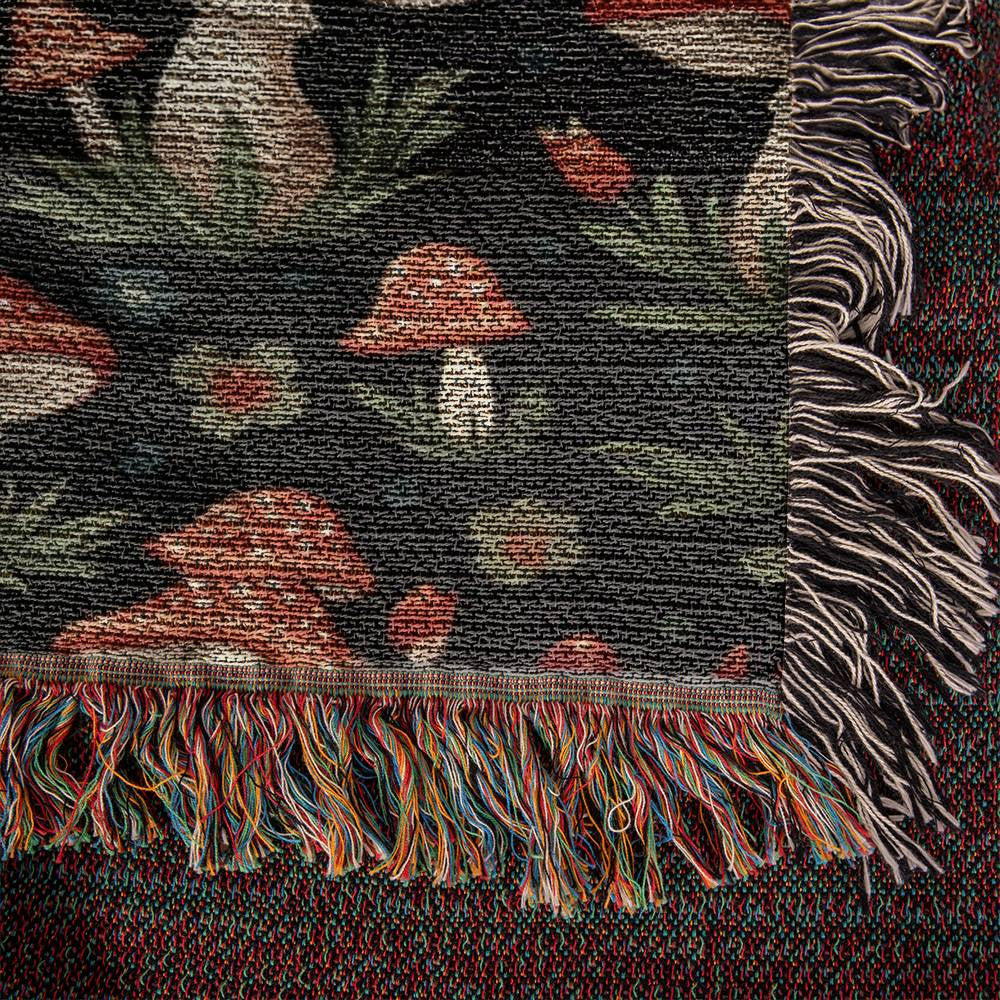 Heirloom Artwork Woven Blanket (Portrait)-[Heartfelt Family Gift]