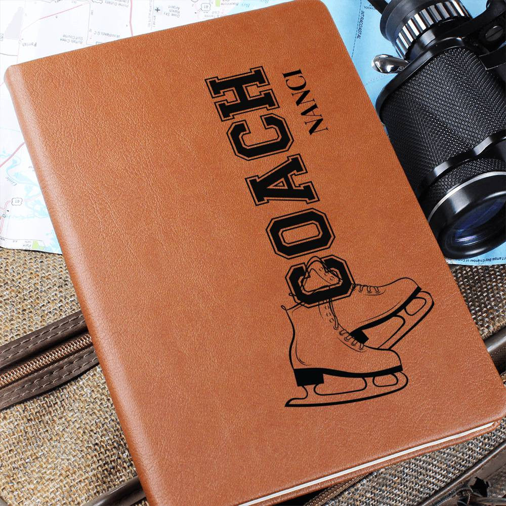 Personalized Ice Skating Coach Journal-[Heartfelt Family Gift]