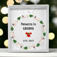 Promoted to Grandma Acrylic Round Christmas Ornament-[Heartfelt Family Gift]