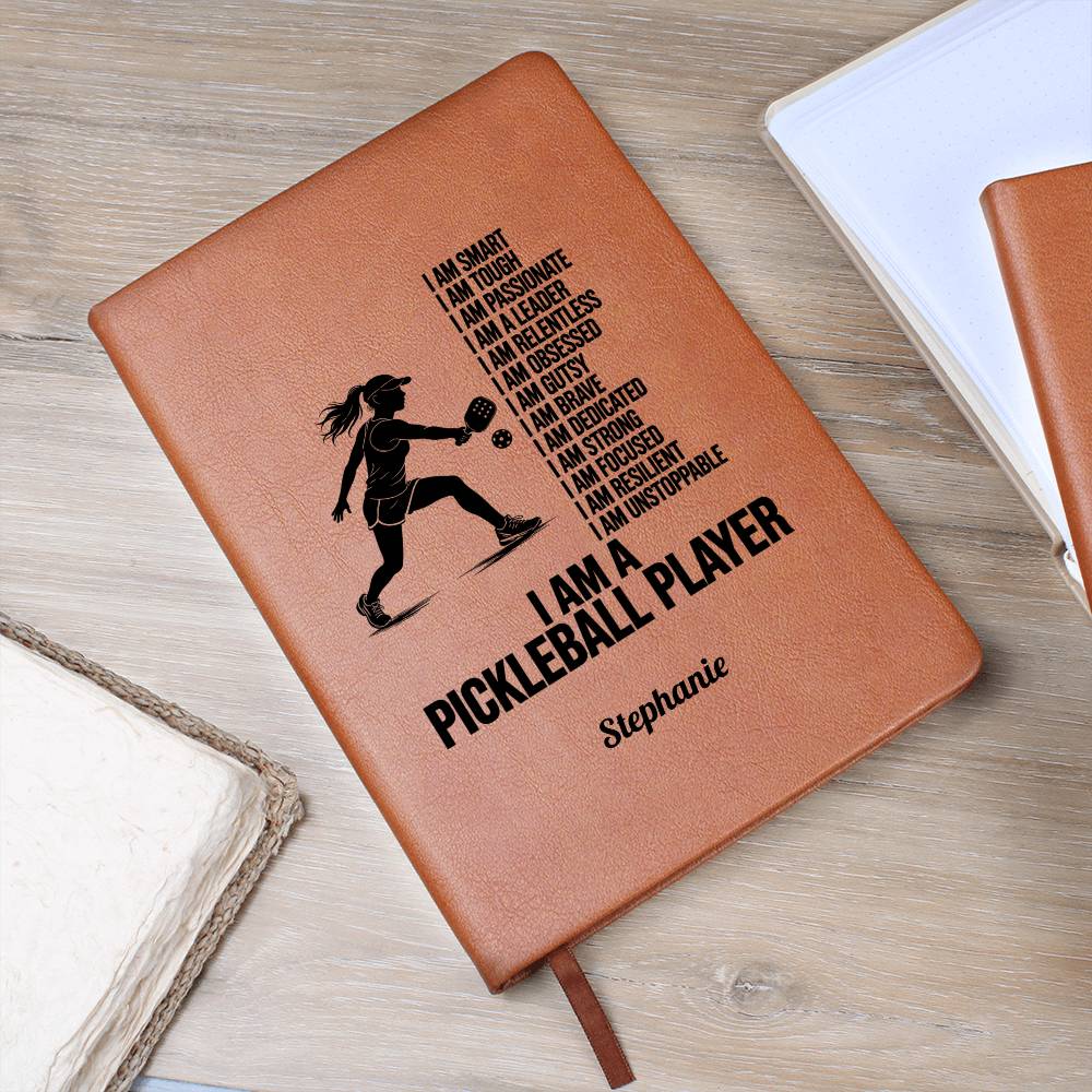 Personalized Pickleball Player Affirmation Journal