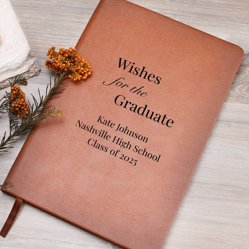 Graduation Party Guest Book - Wishes for The Graduate-[Heartfelt Family Gift]