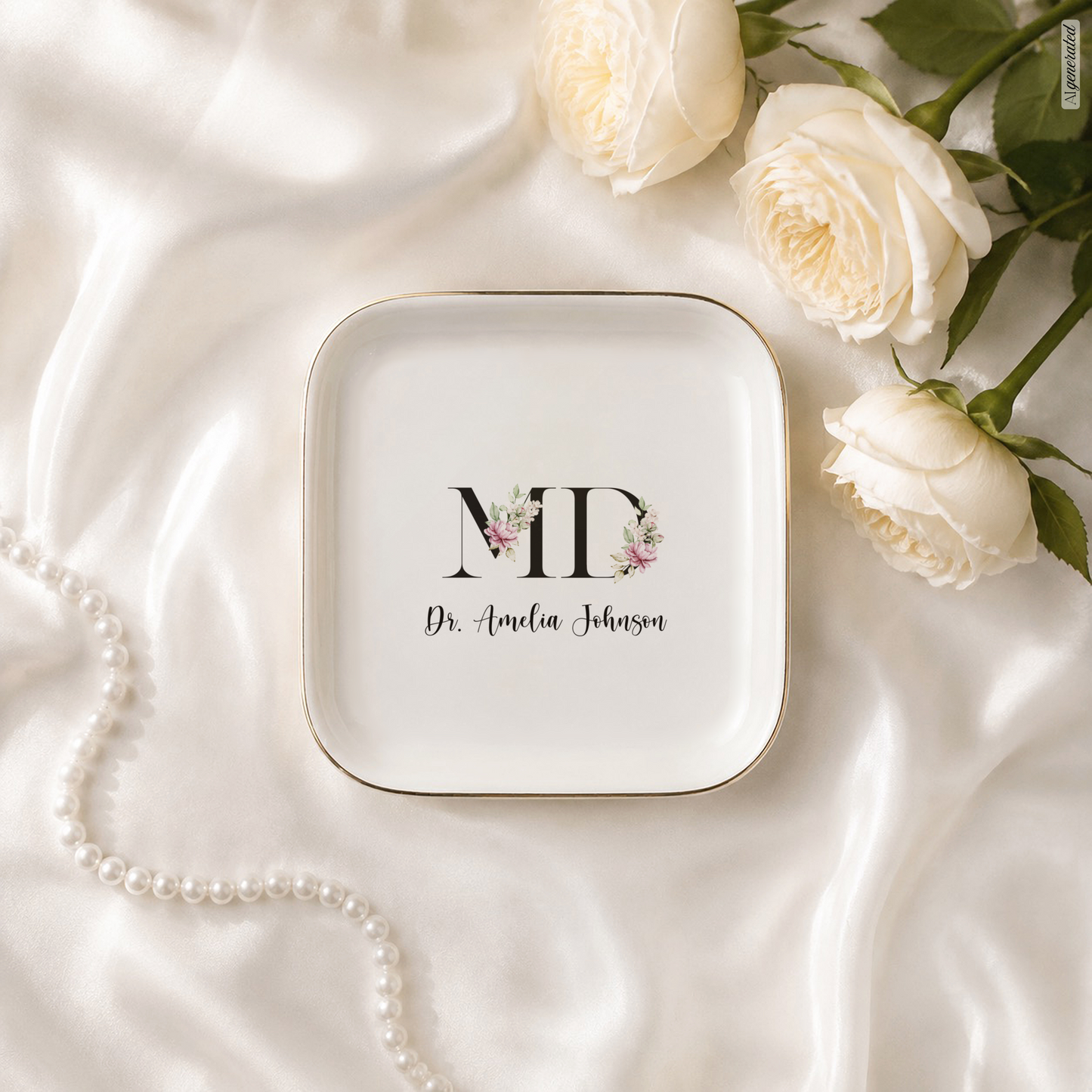 Personalized Doctor Jewelry Dish