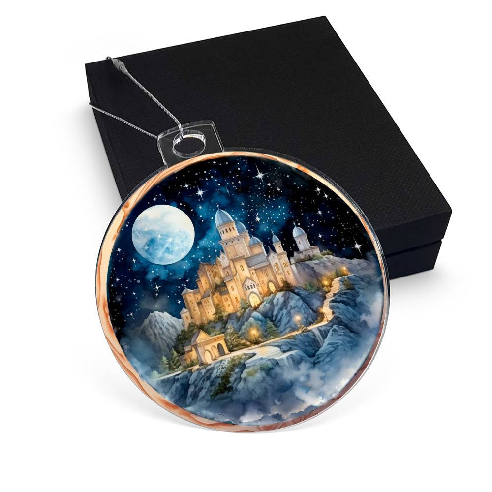 Acrylic Christmas Ornament-[Heartfelt Family Gift]