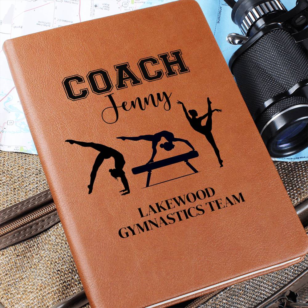 Gymnastics Coach Journal Gift