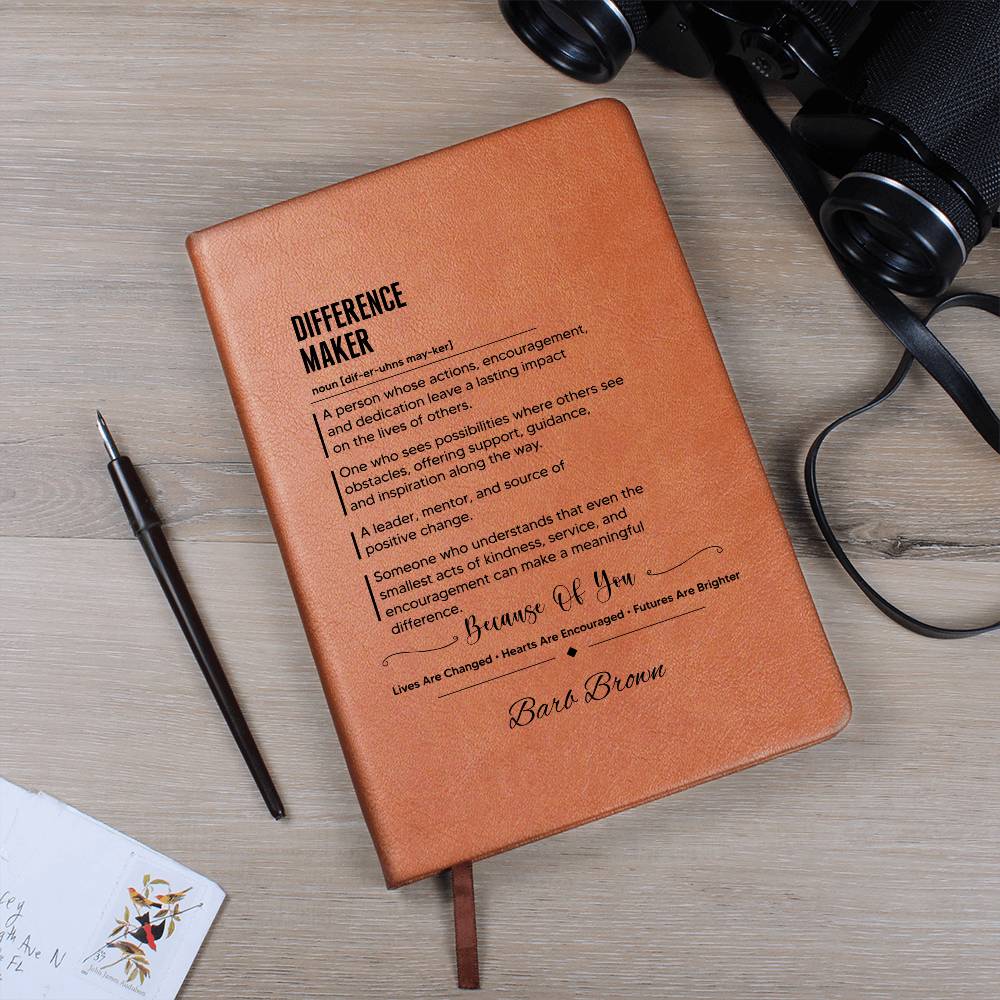 Difference maker Journal