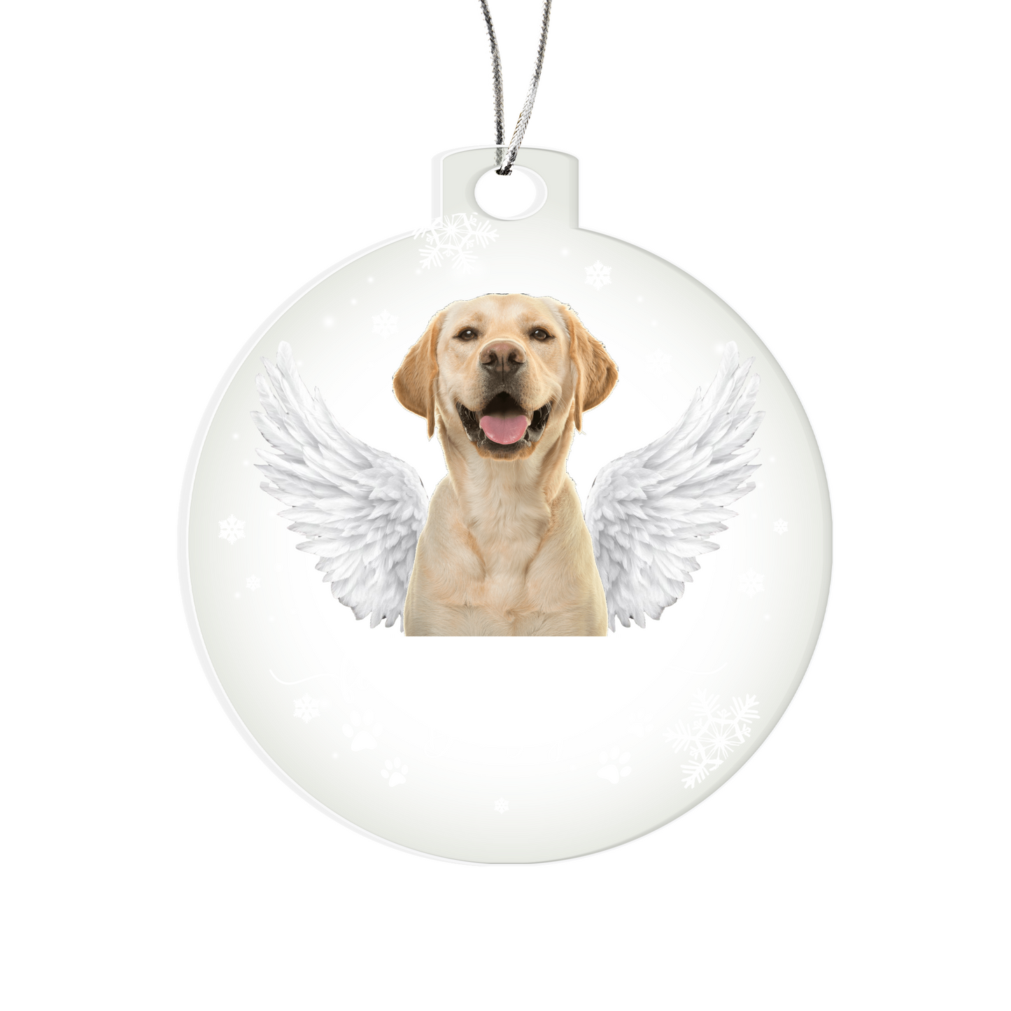 Personalized Pet Photo Memorial Christmas Ornament