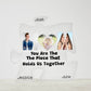 Mom The Piece That Holds Us Together Acrylic Puzzle Plaque-[Heartfelt Family Gift]