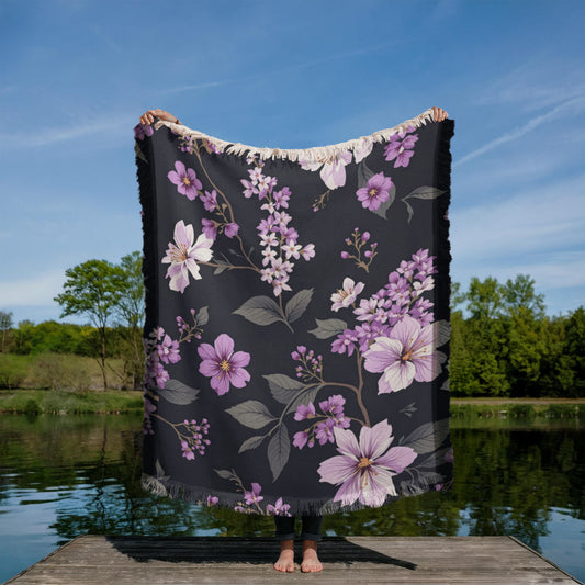 Printed Woven Blanket (Portrait) (API)