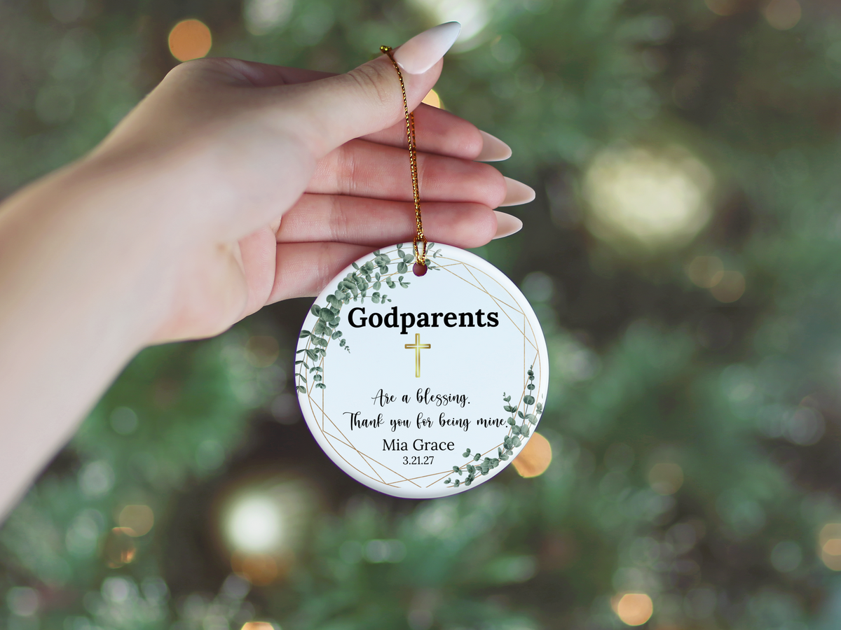 Godparent Ornament