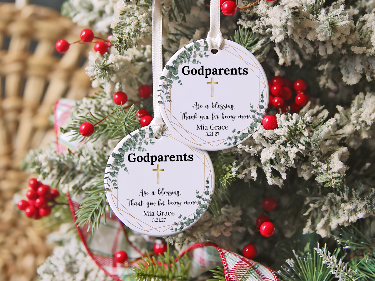 Godparent Ornament
