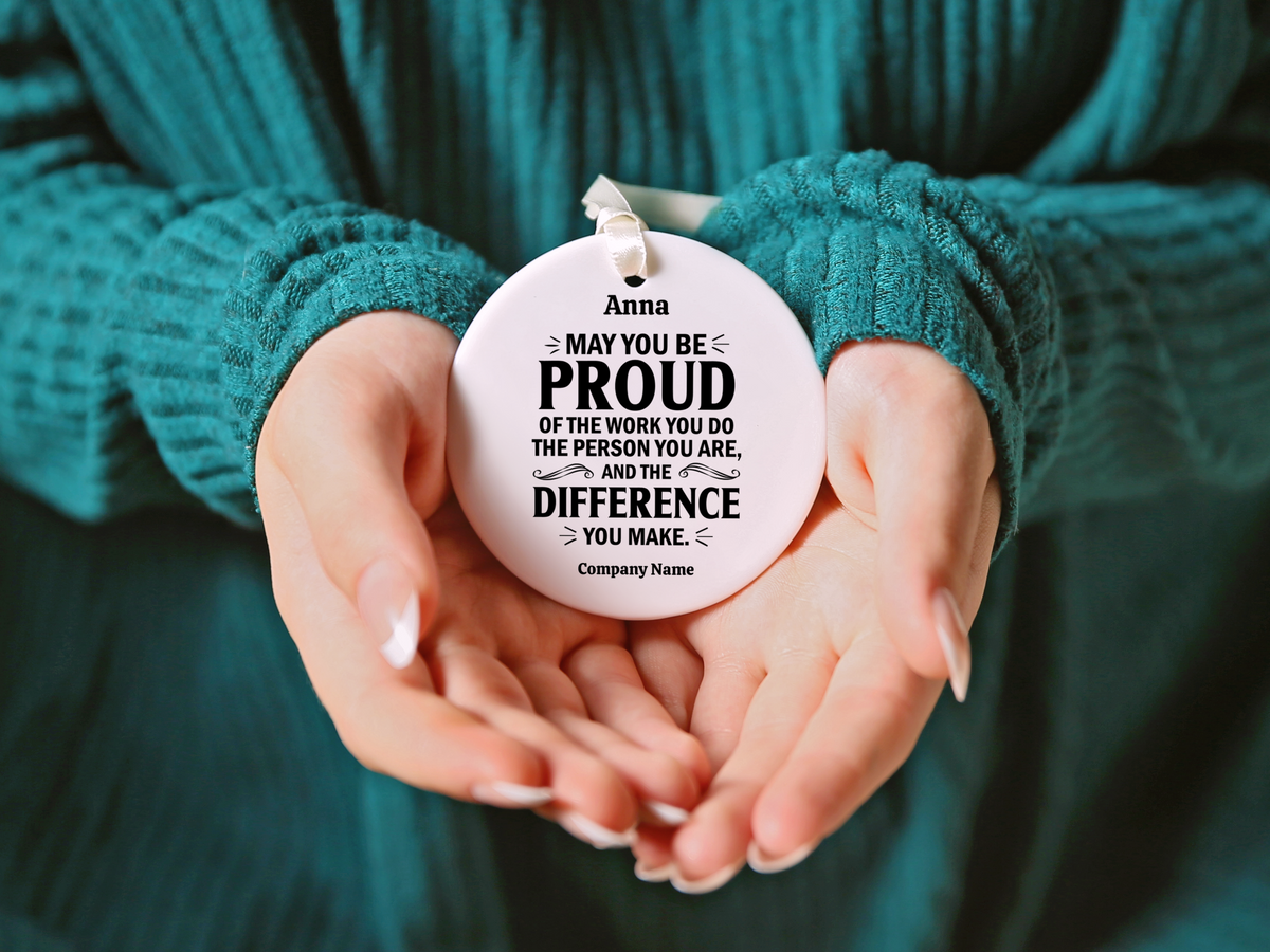 Difference Maker Employee Appriciation Ornament