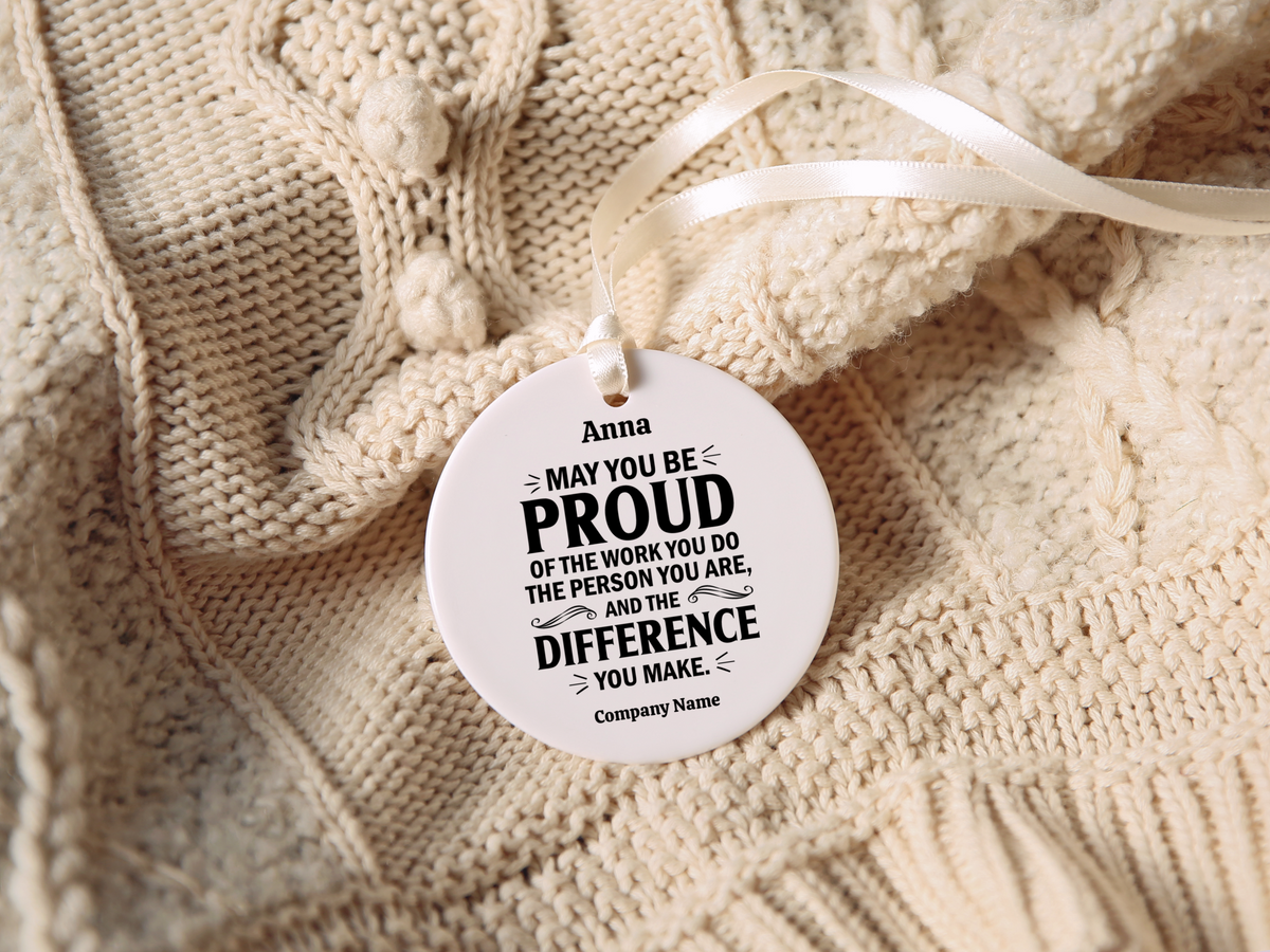 Difference Maker Employee Appriciation Ornament