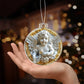 Cherub  Acrylic Christmas Ornament-[Heartfelt Family Gift]
