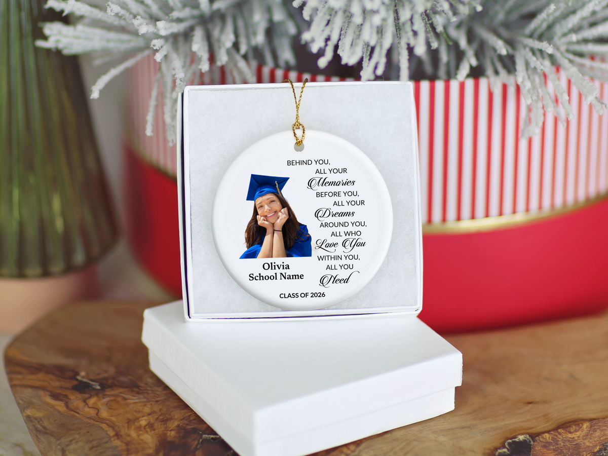 Graduation Photo Ornament