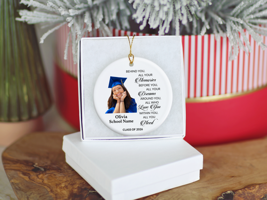 Graduation Photo Ornament