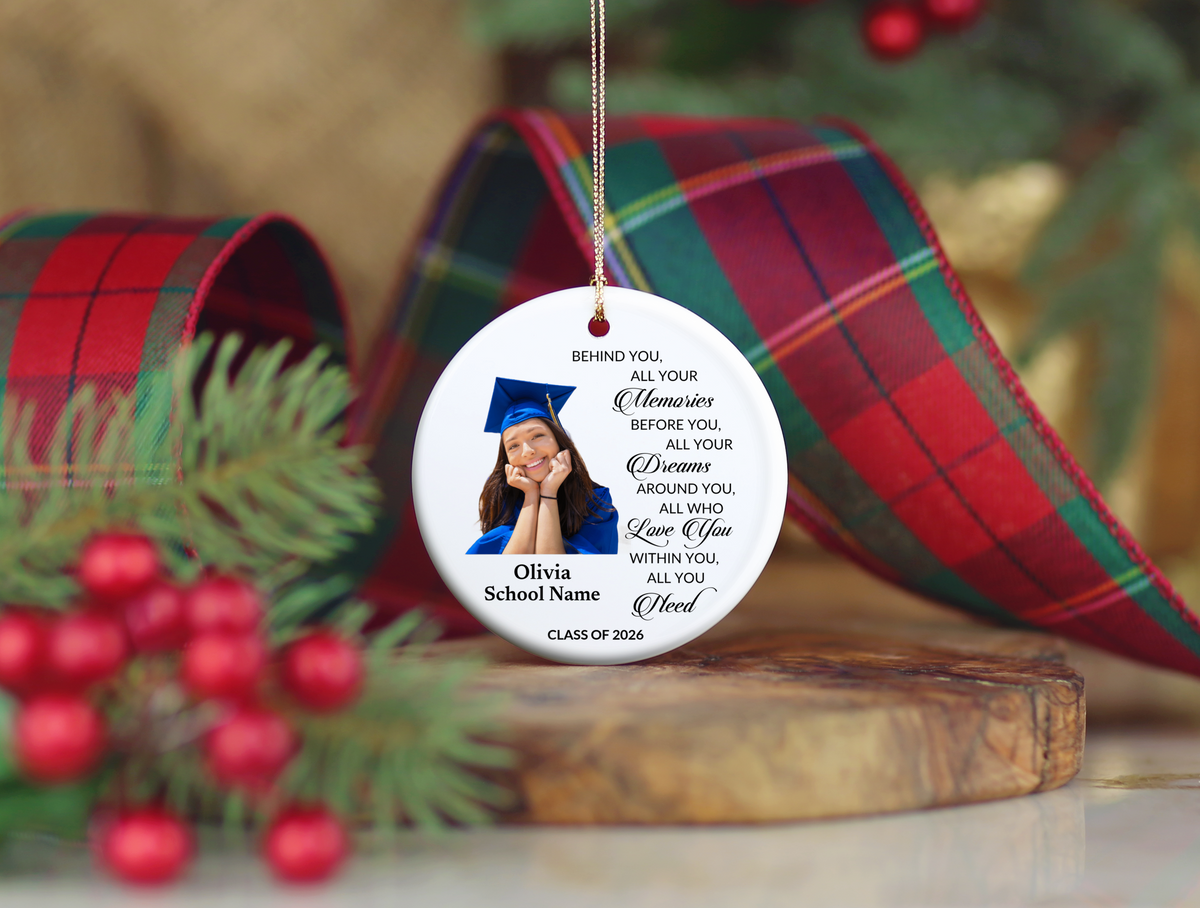 Graduation Photo Ornament