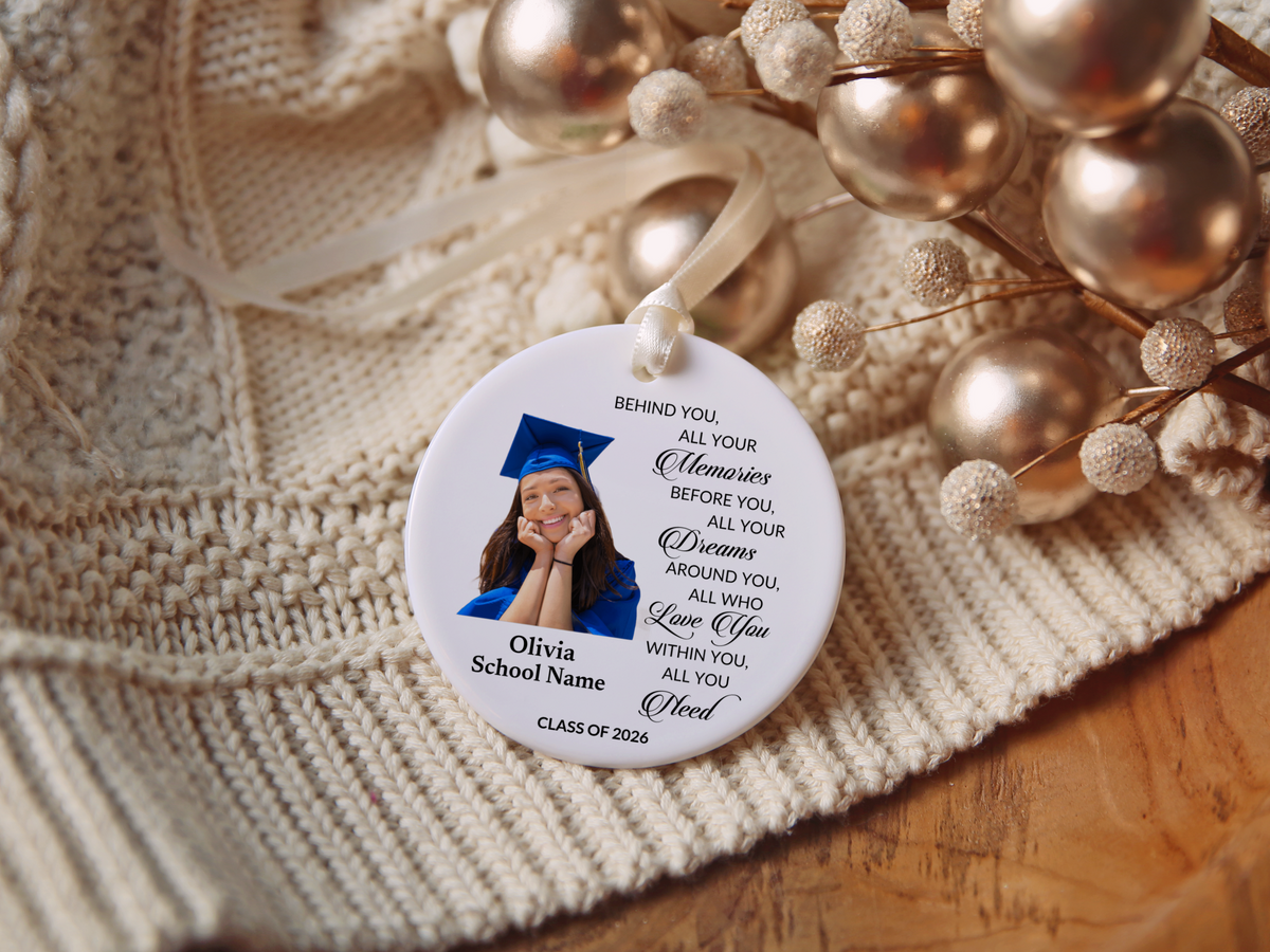 Graduation Photo Ornament