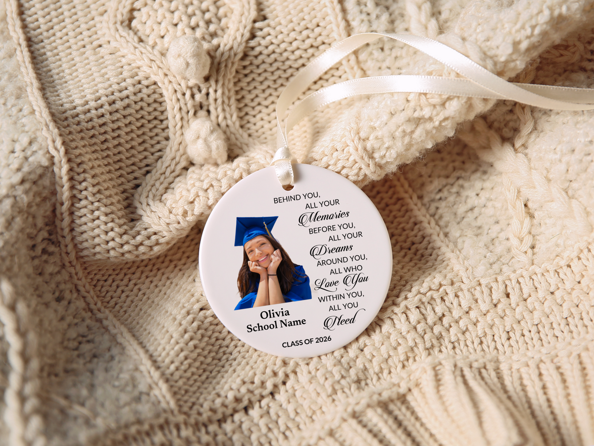 Graduation Photo Ornament
