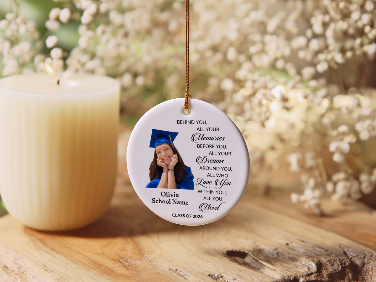 Graduation Photo Ornament