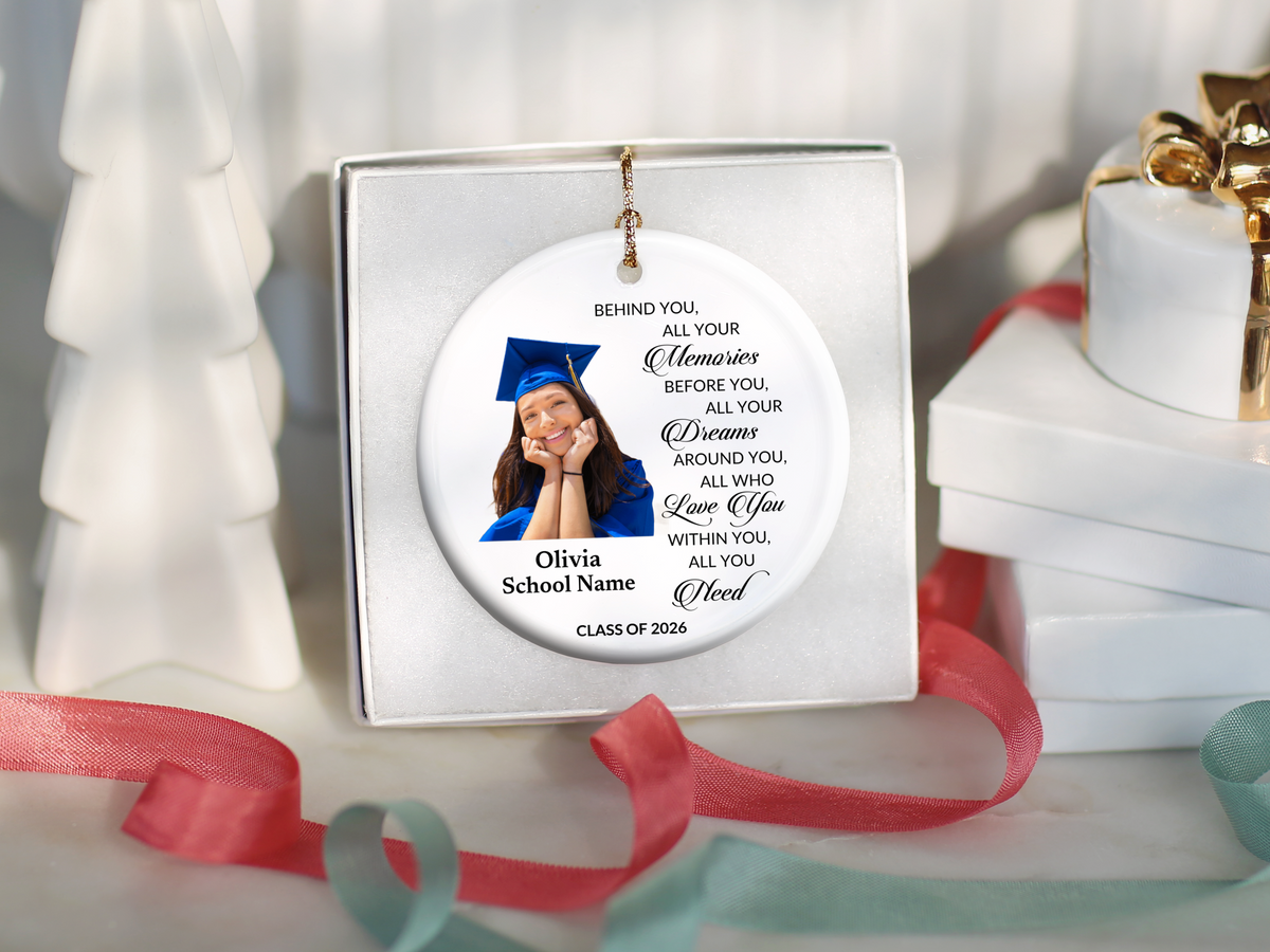 Graduation Photo Ornament