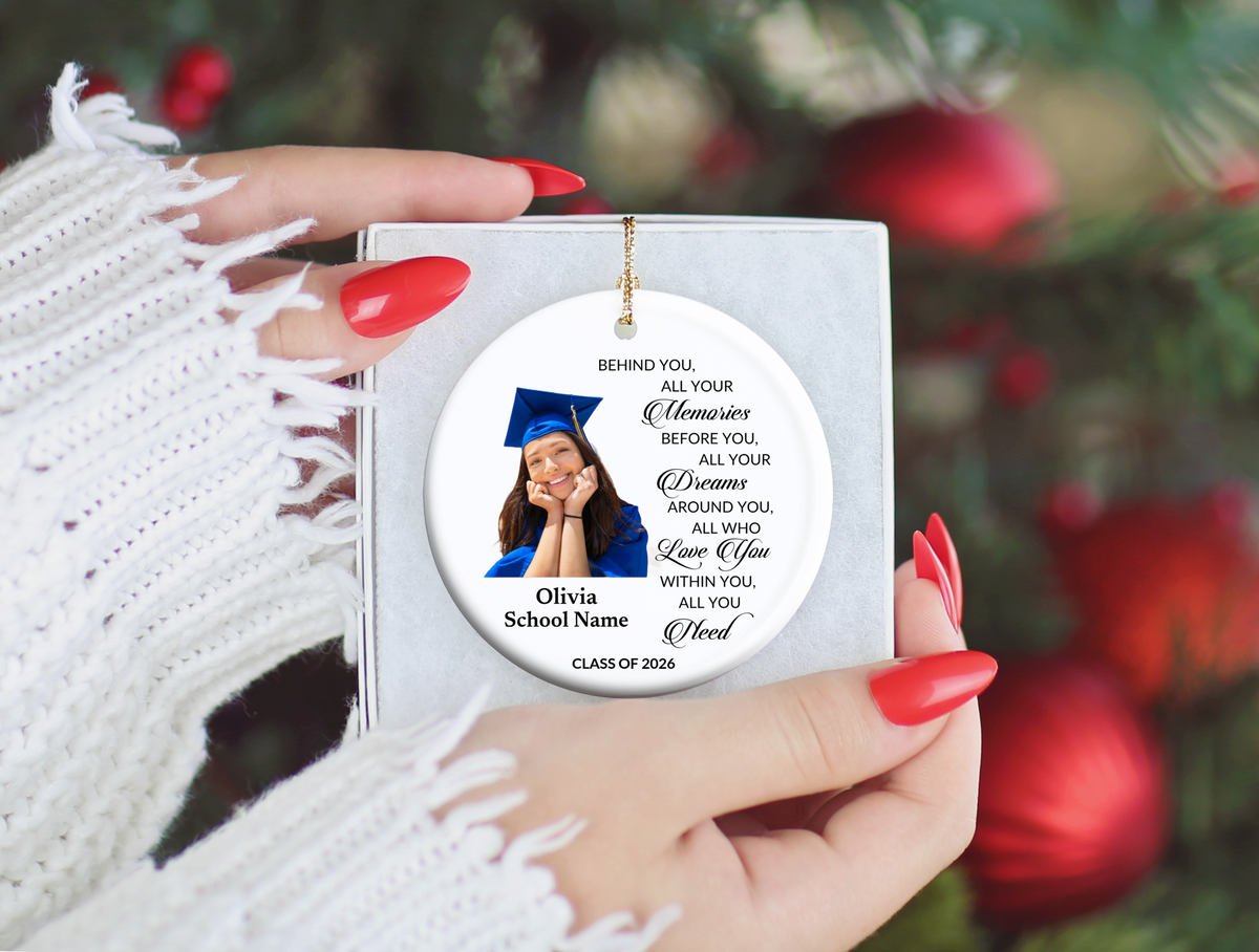 Graduation Photo Ornament