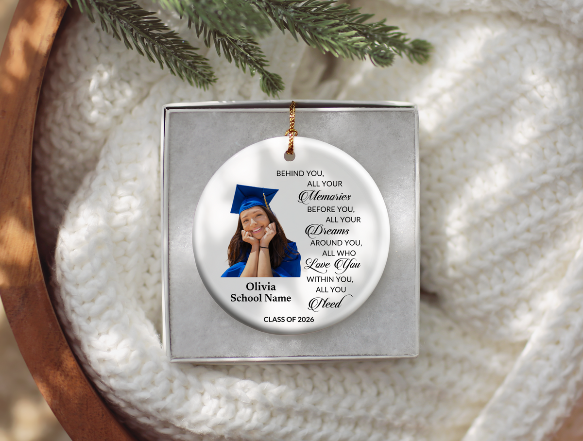 Graduation Photo Ornament