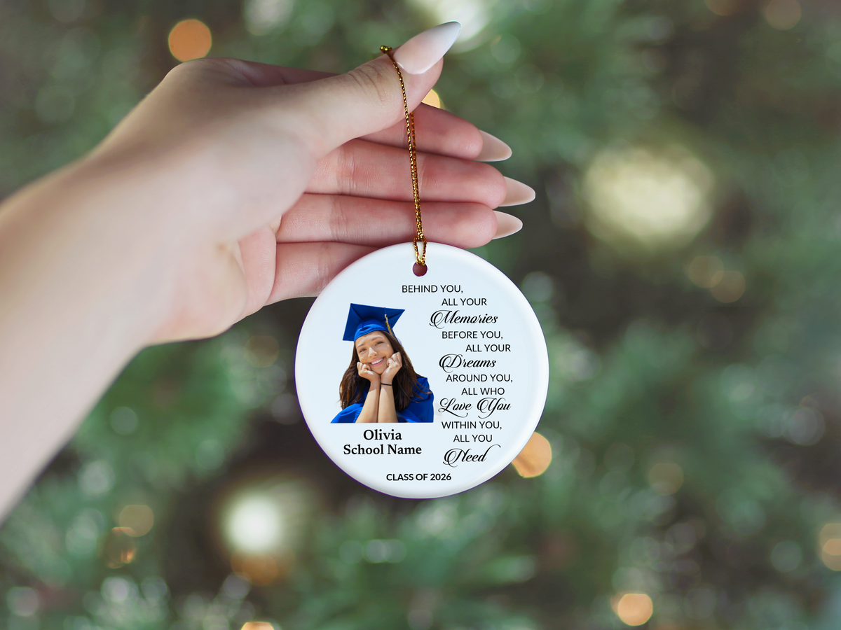 Graduation Photo Ornament
