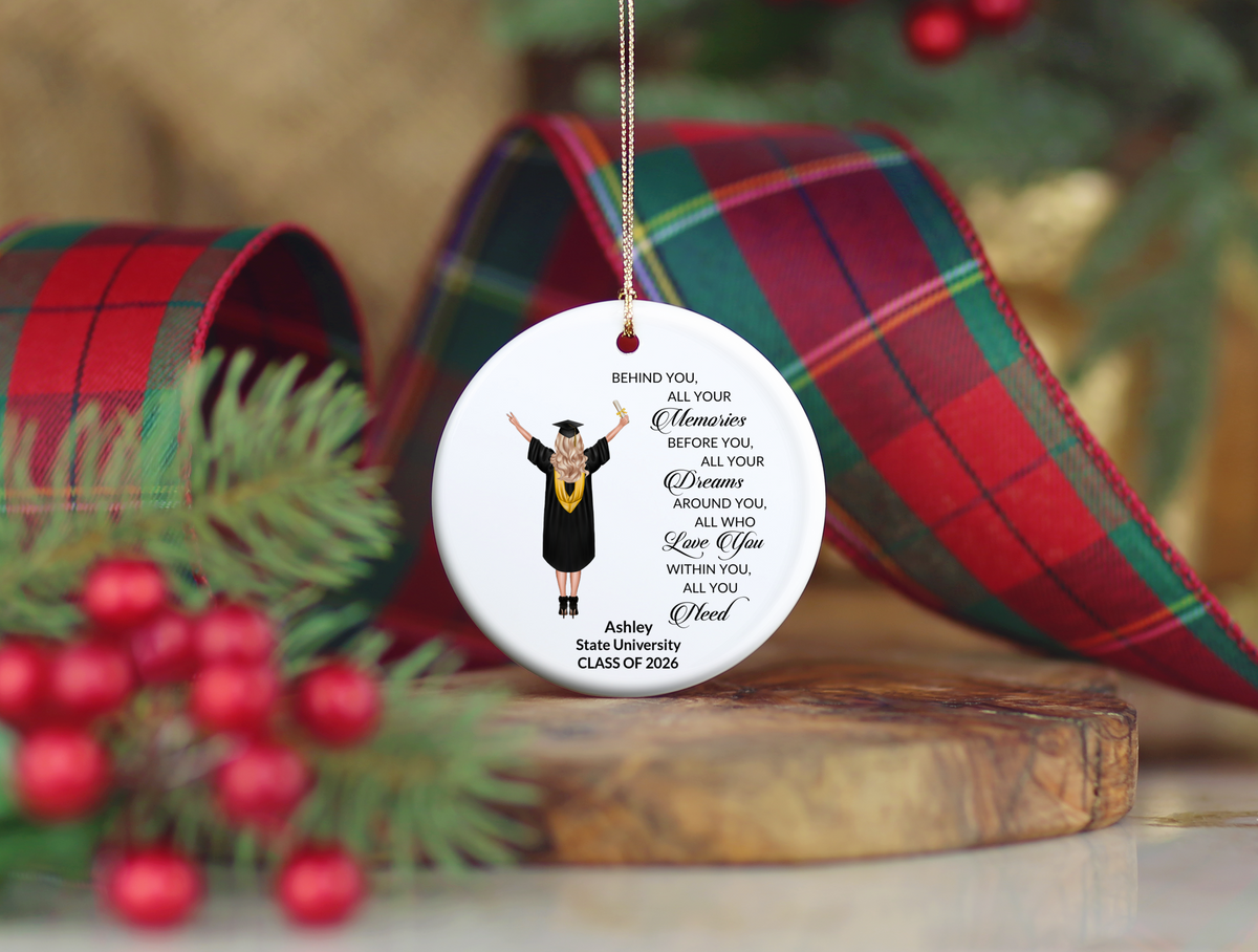 Personalized Graduation Ornament
