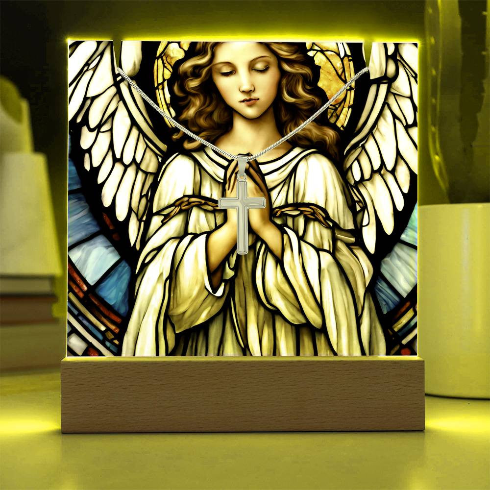 Keepsake Acrylic Bundle (Cross)-[Heartfelt Family Gift]