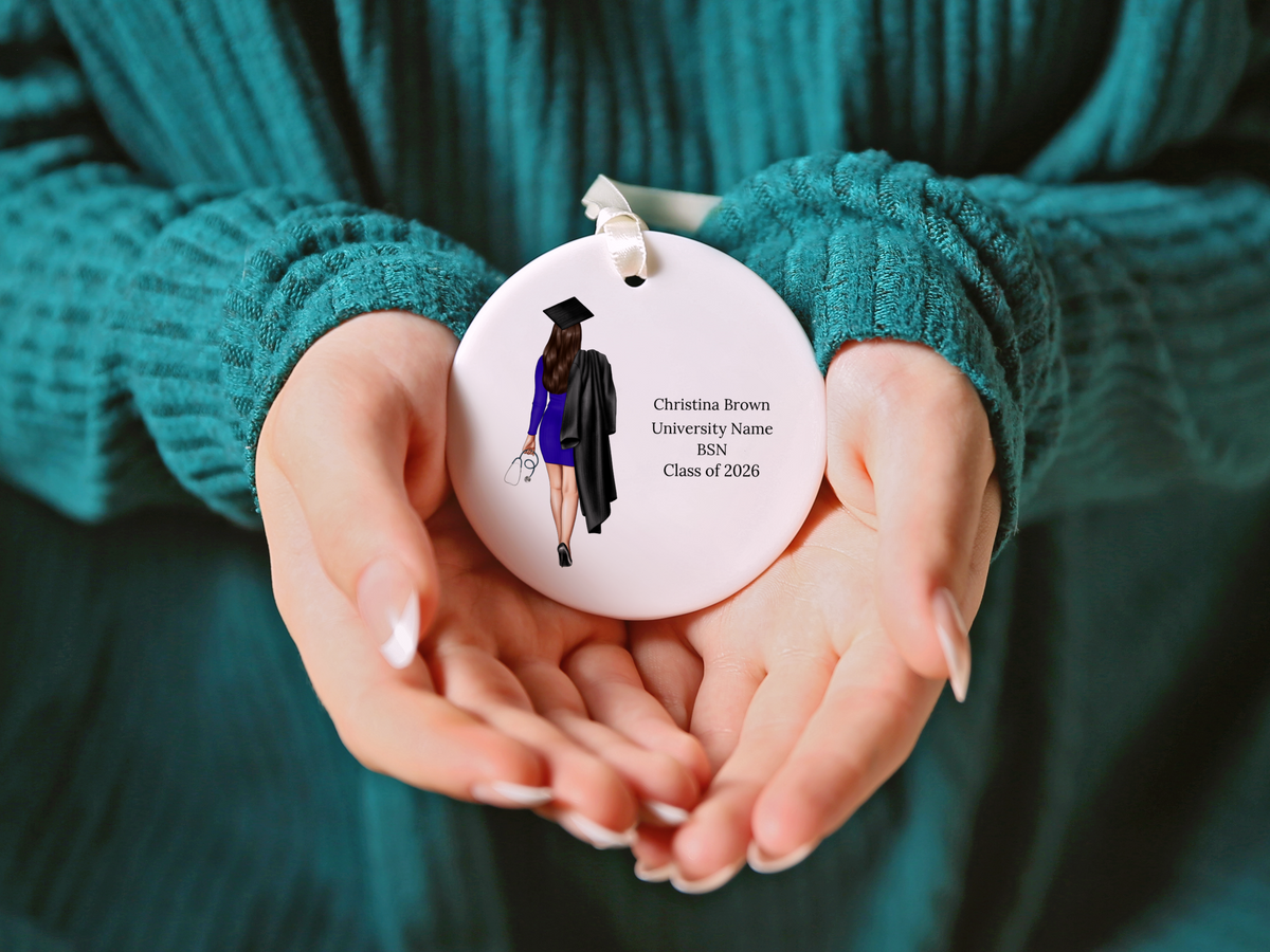 Nursing Graduation Christmas Ornament