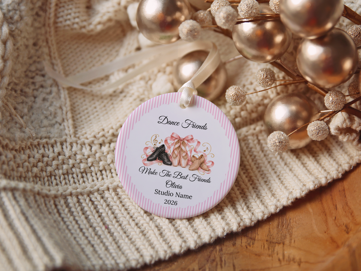Dance Friends Christmas Ornament