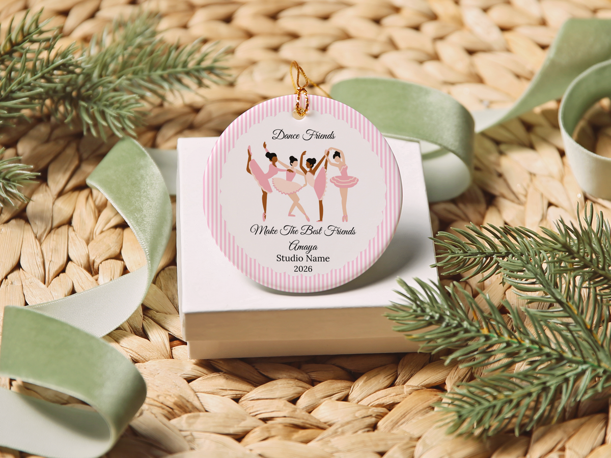 Dance Friends Christmas Ornament