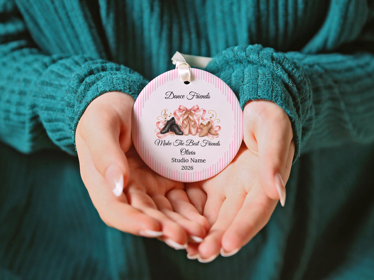 Dance Friends Christmas Ornament