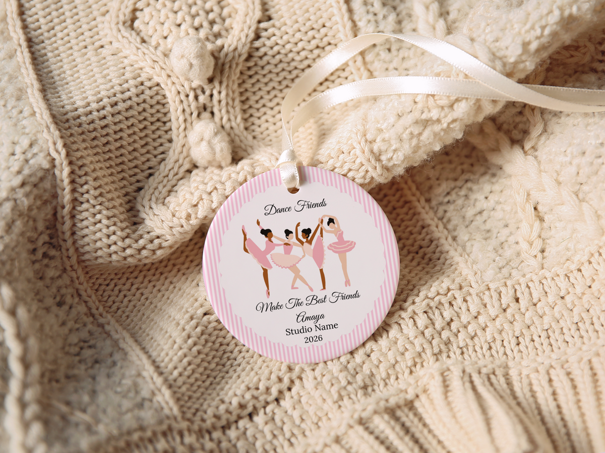 Dance Friends Christmas Ornament