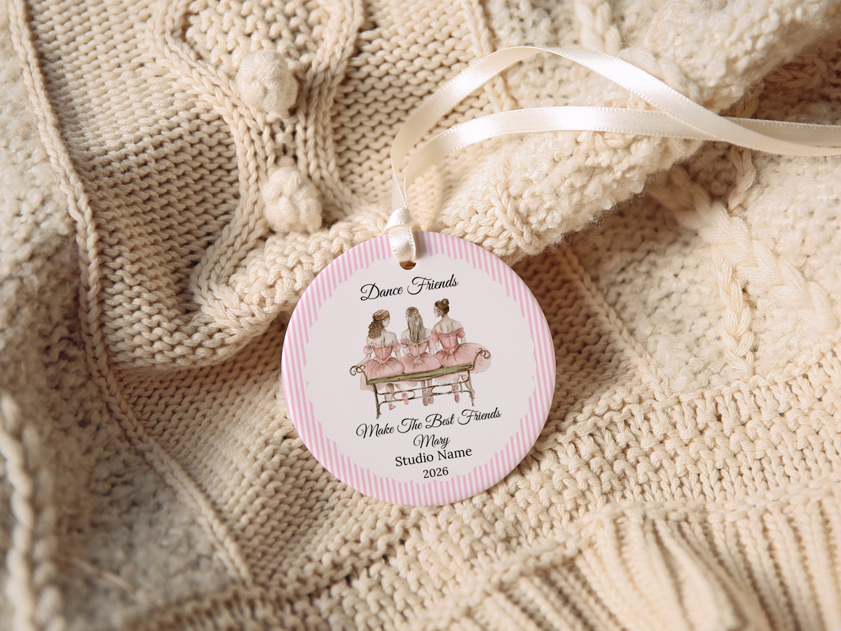 Dance Friends Christmas Ornament
