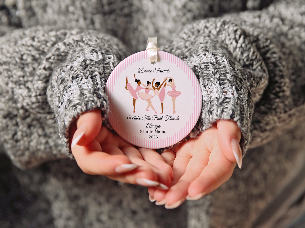Dance Friends Christmas Ornament