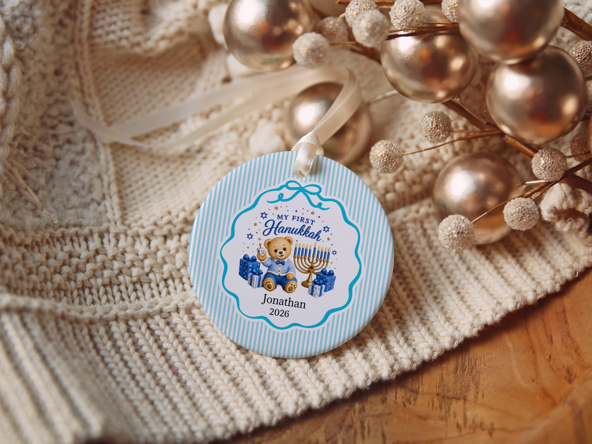 First Hanukkah Ornament