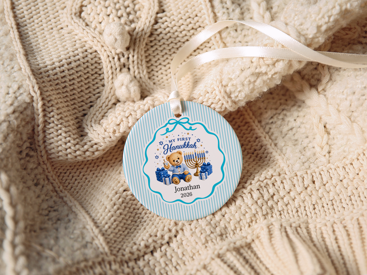 First Hanukkah Ornament