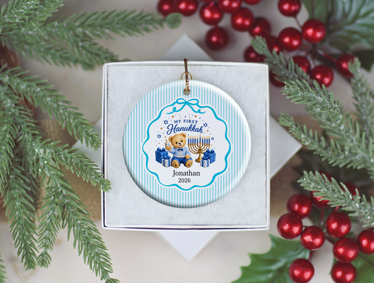 First Hanukkah Ornament