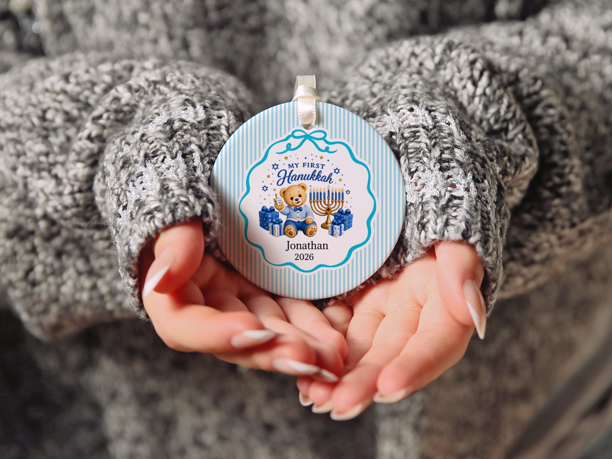 First Hanukkah Ornament