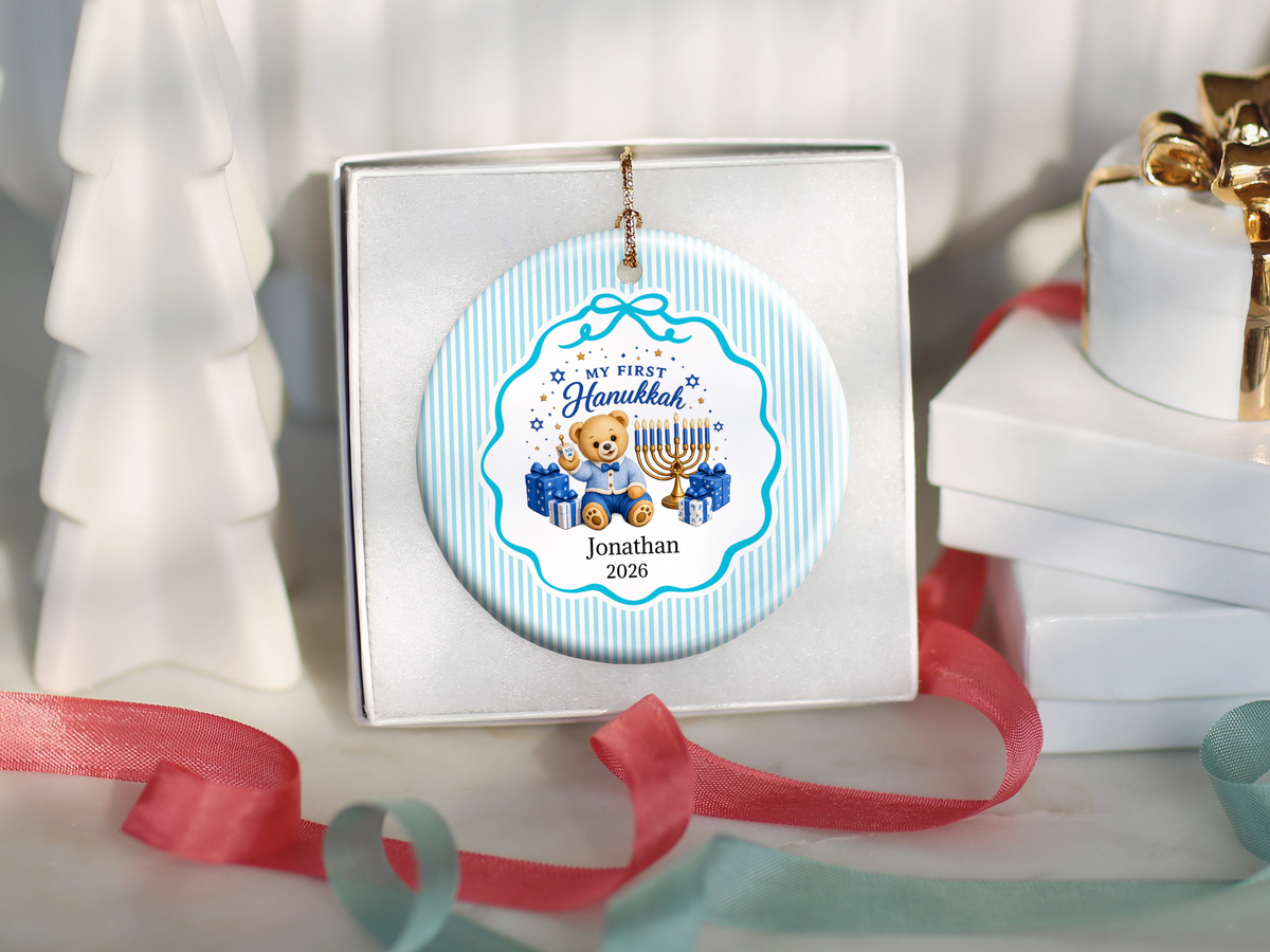First Hanukkah Ornament