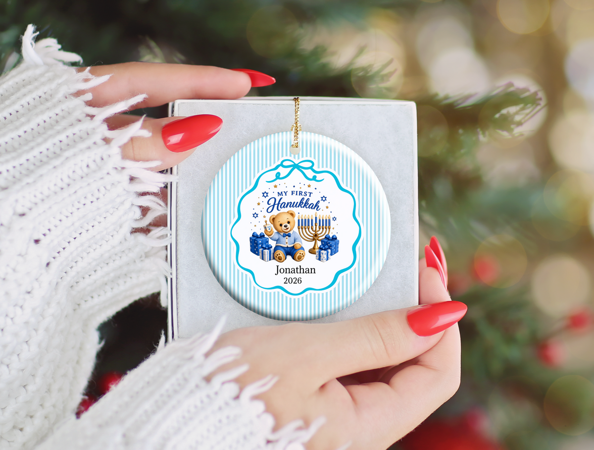 First Hanukkah Ornament