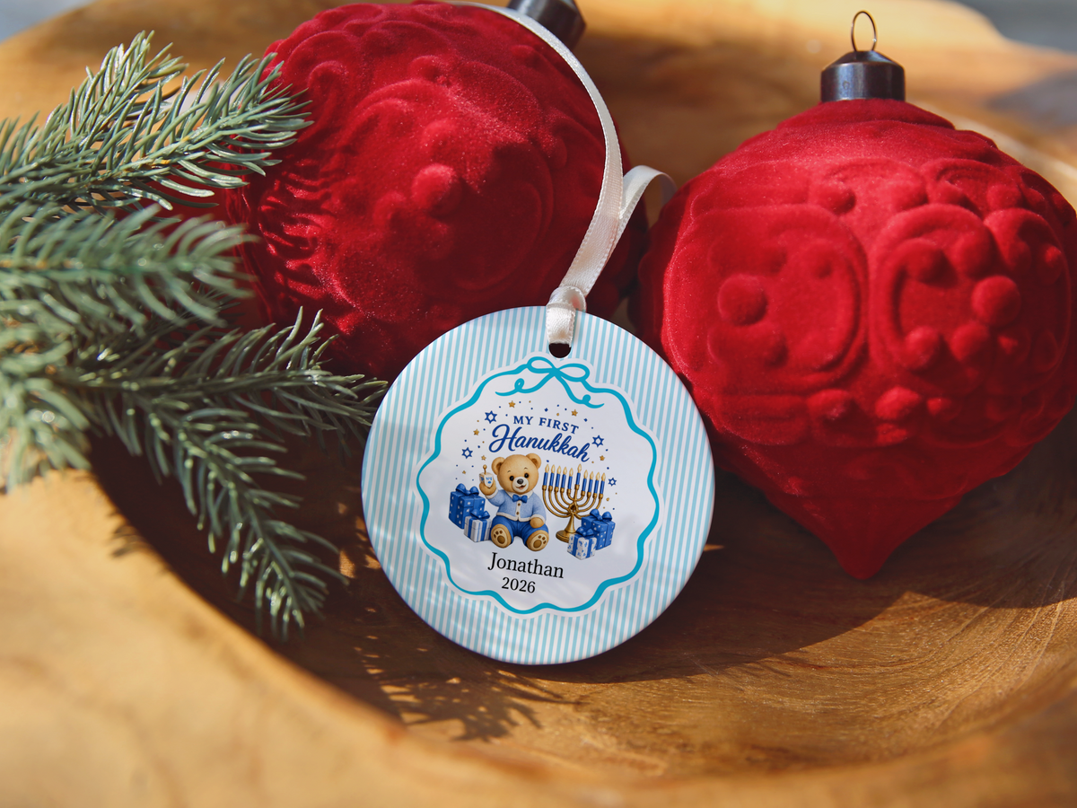 First Hanukkah Ornament