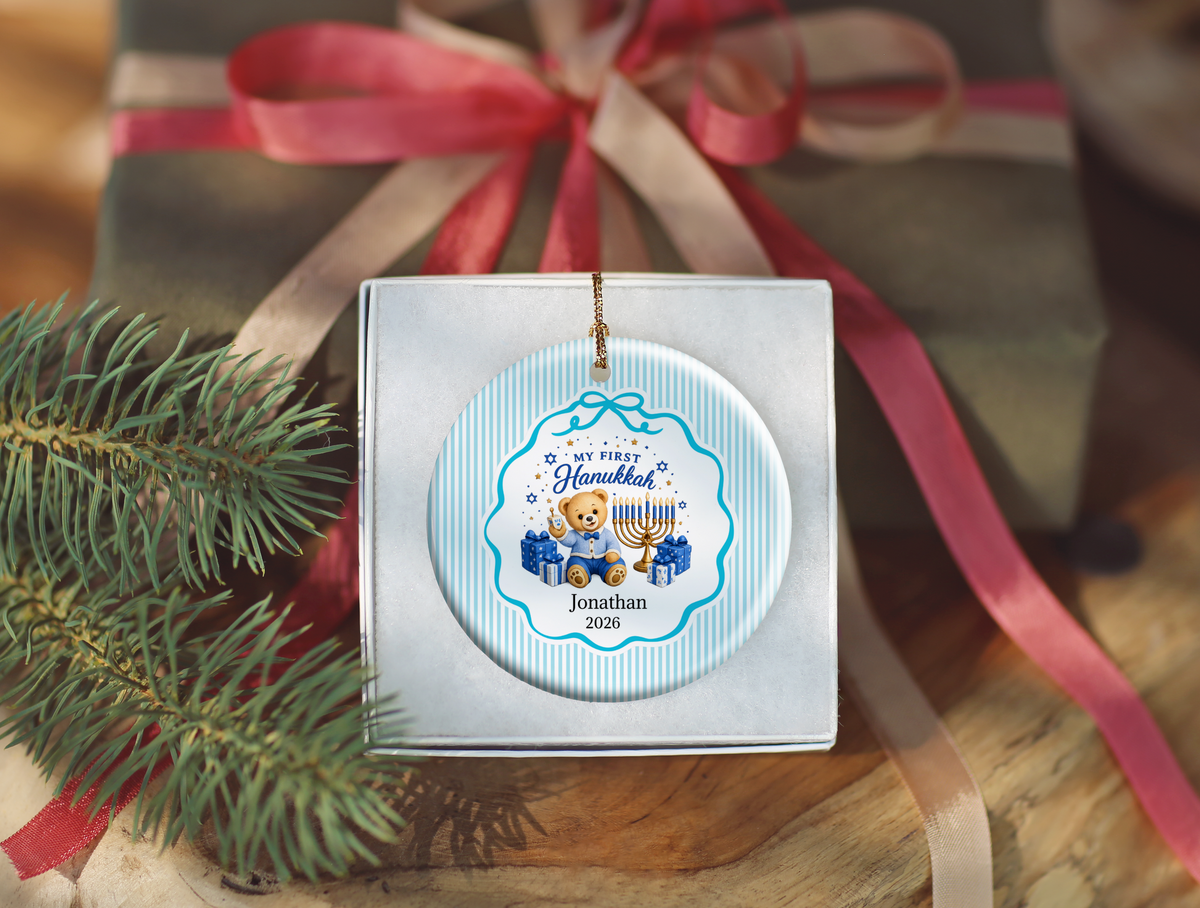 First Hanukkah Ornament