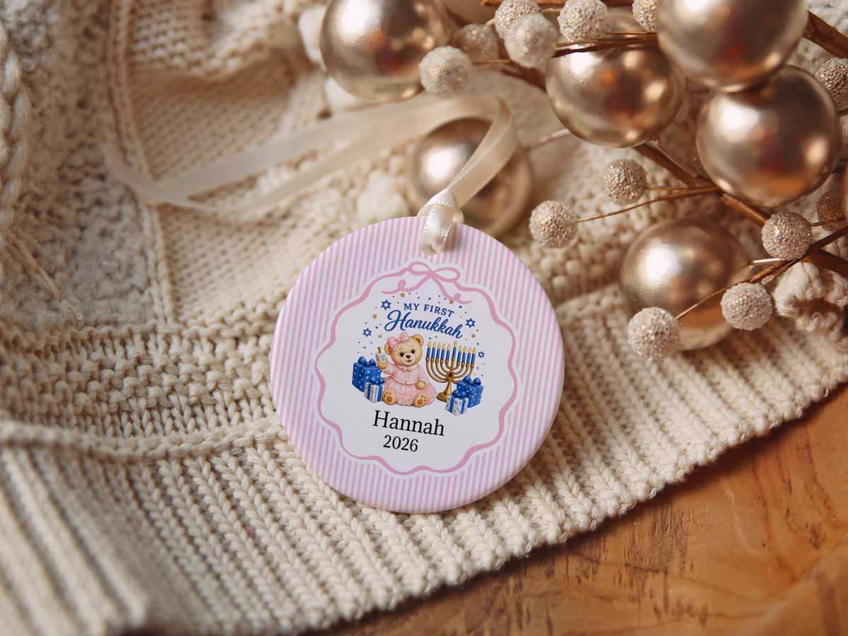 First Hanukkah Ornament