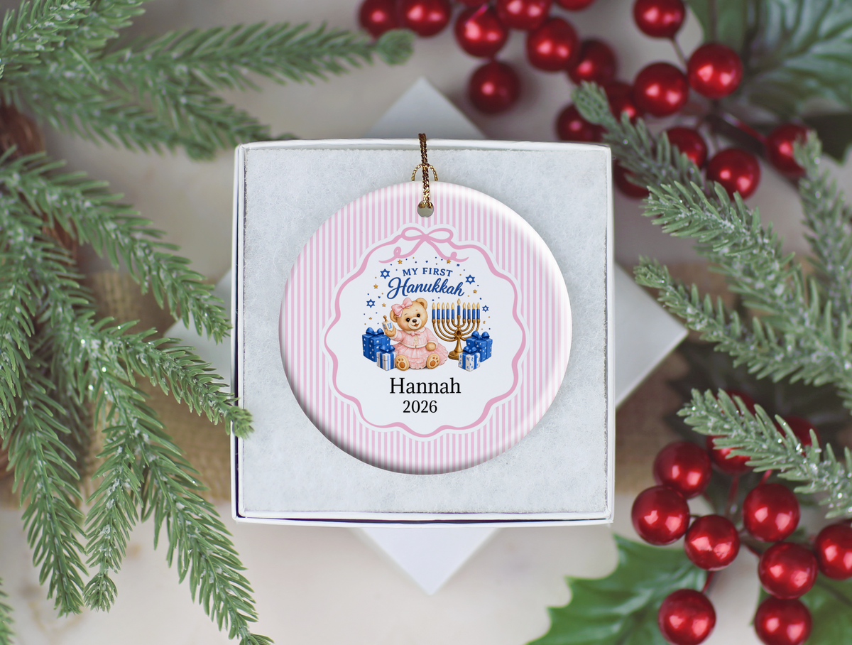 First Hanukkah Ornament