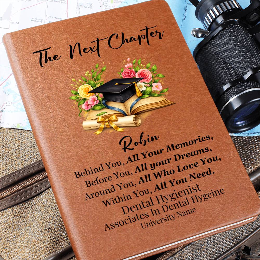Personalized Dental Hygiene Graduation Journal Gift for Dental Assistant