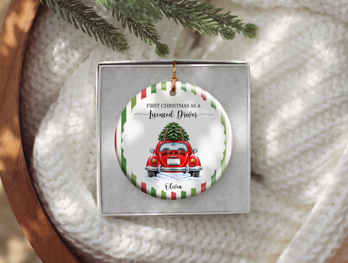 First Christmas As A Licensed Driver